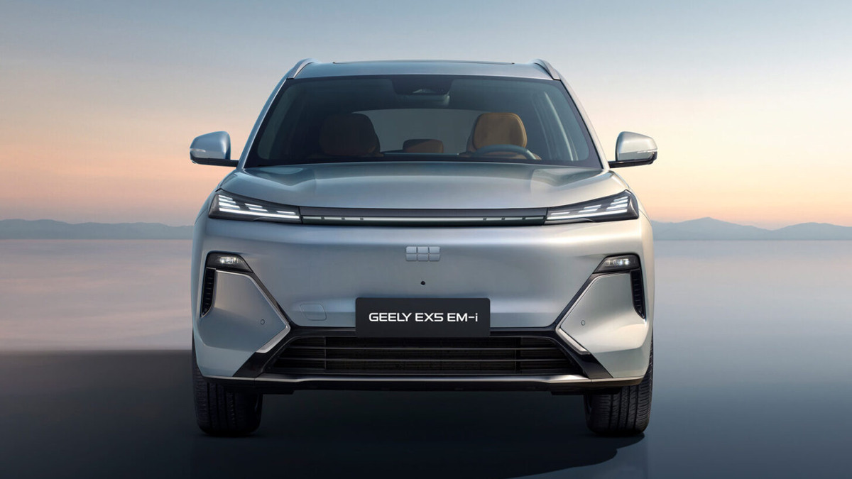    Geely EX5 EM-i. Фото Geely