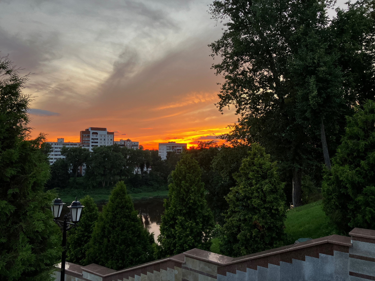 Набережная Западной Двины. Фото автора. 