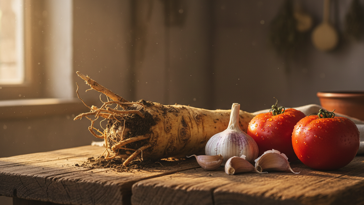 Фото: Хрен — это универсальный солдат на вашей кухне.