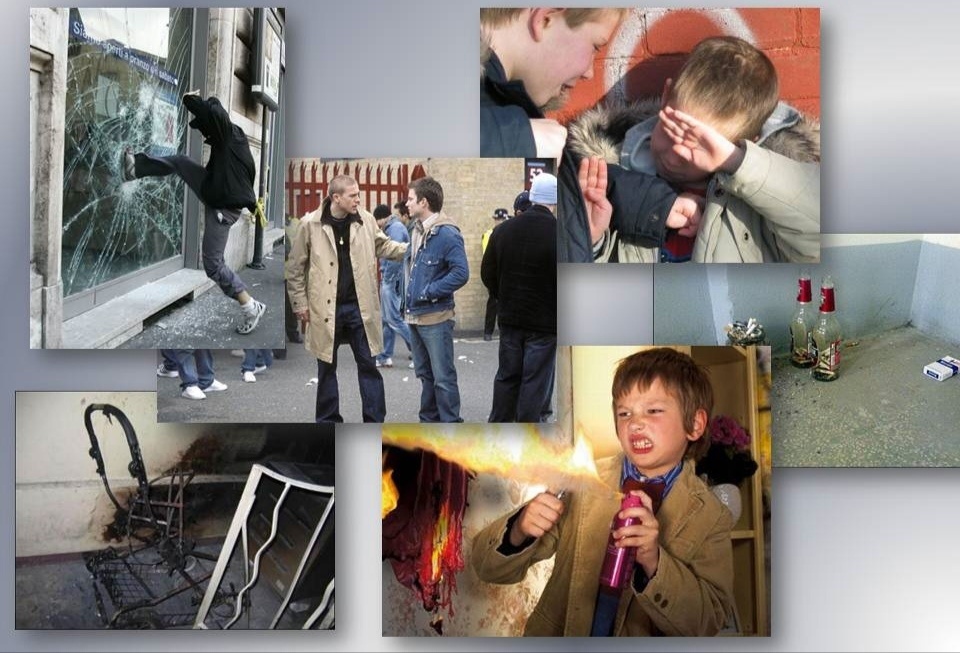 Рисунок 1 - Примеры хулиганства