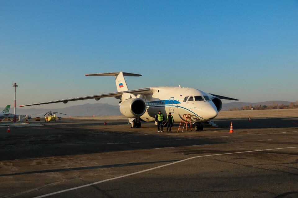    Летные испытания Ил-144-300 в Республике Алтай. Источник: Виталий Барабаш