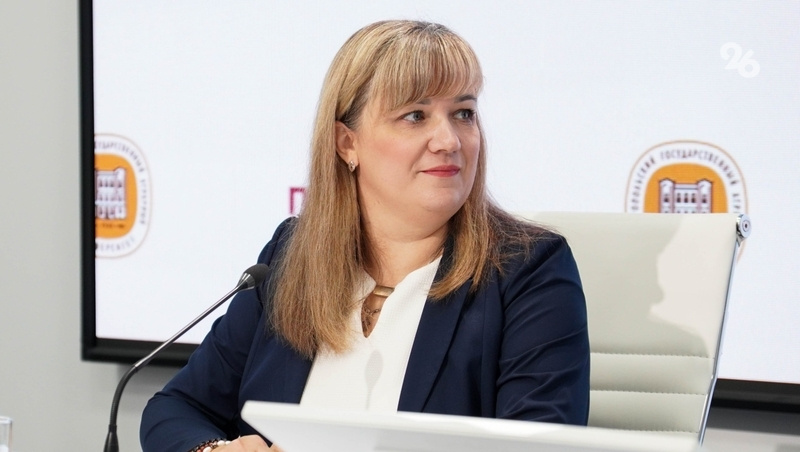    Консультант отдела профессионального образования минобра Ставрополья, координатор акции в регионе Оксана Кривченко Фото: Александр Скрыпник / / ИА «Победа26»
