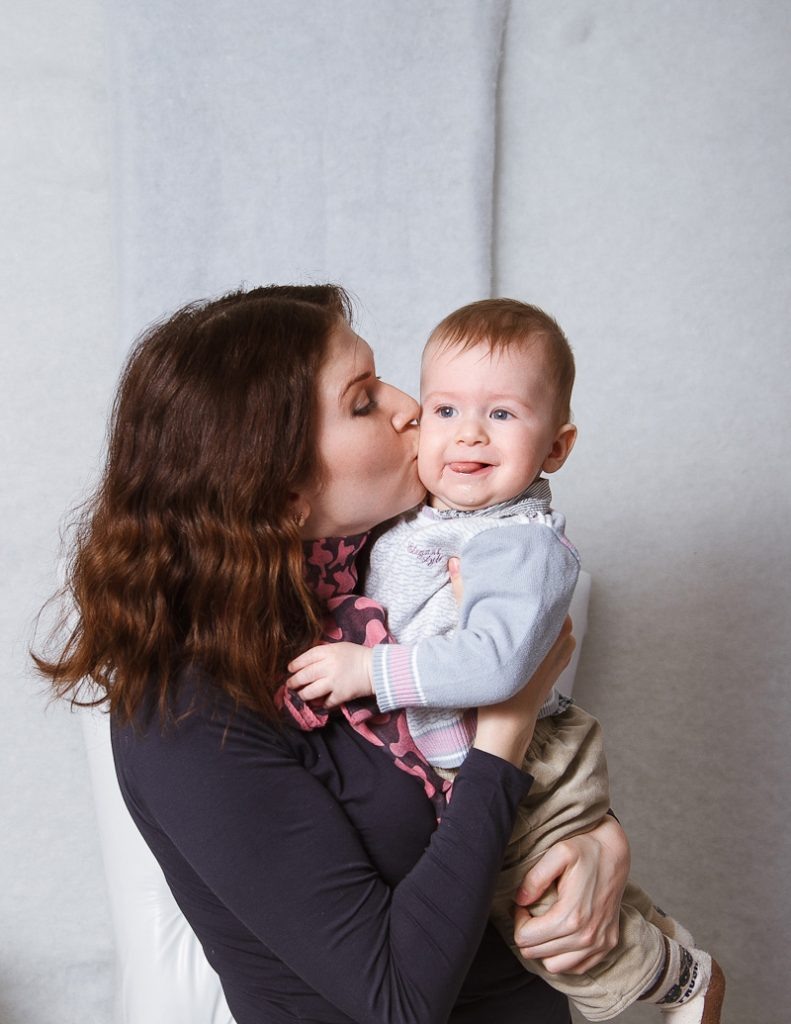 Алена с сыном
Фото: из личного архива