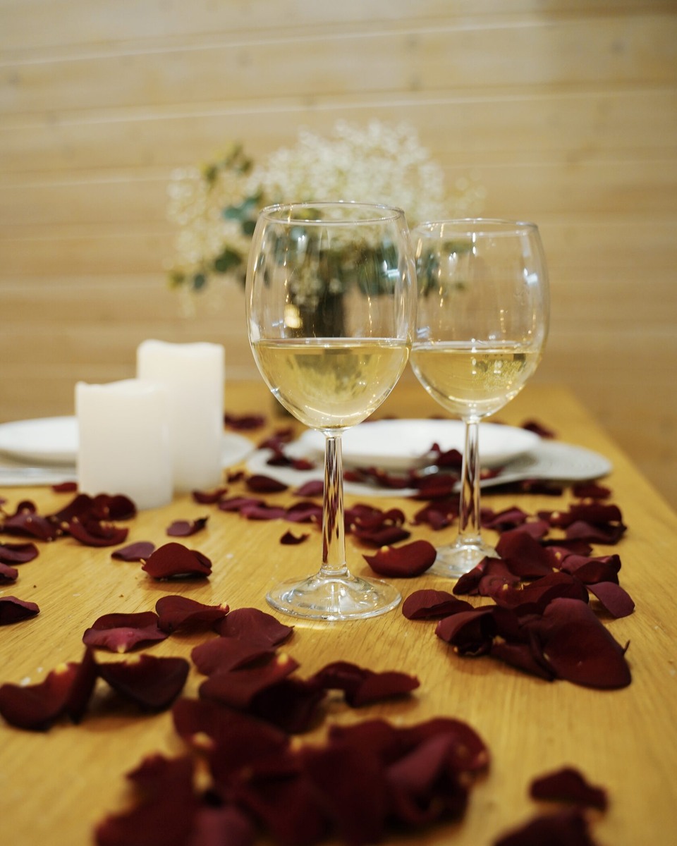 Романтический вечер в Подмосковье на даче Aframe Happy