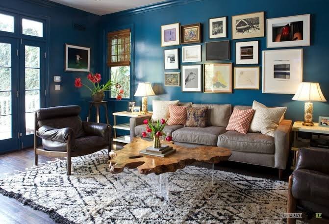 Краска в интерьере 