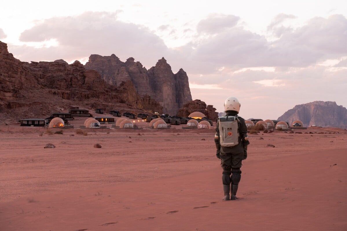 Один из проектов по симуляции жизни на Марсе / © Florian Voggeneder