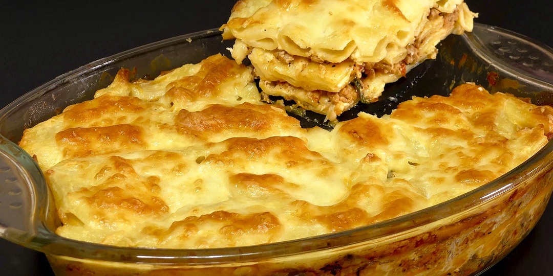 Запеканка из макарон и фарша вместо лазаньи - простой пошаговый рецепт