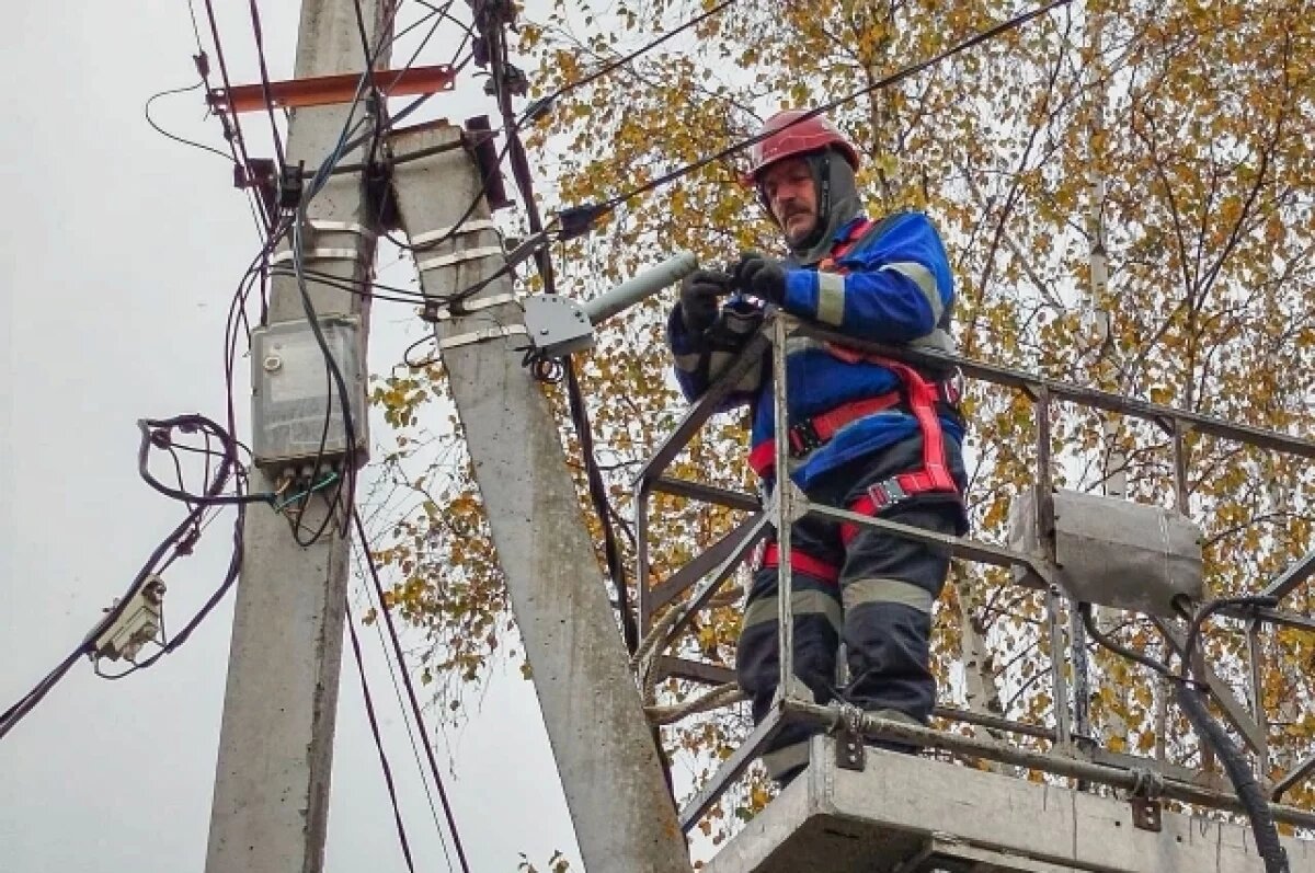    Энергетики обновили уличное освещение в Кимрском муниципальном округе