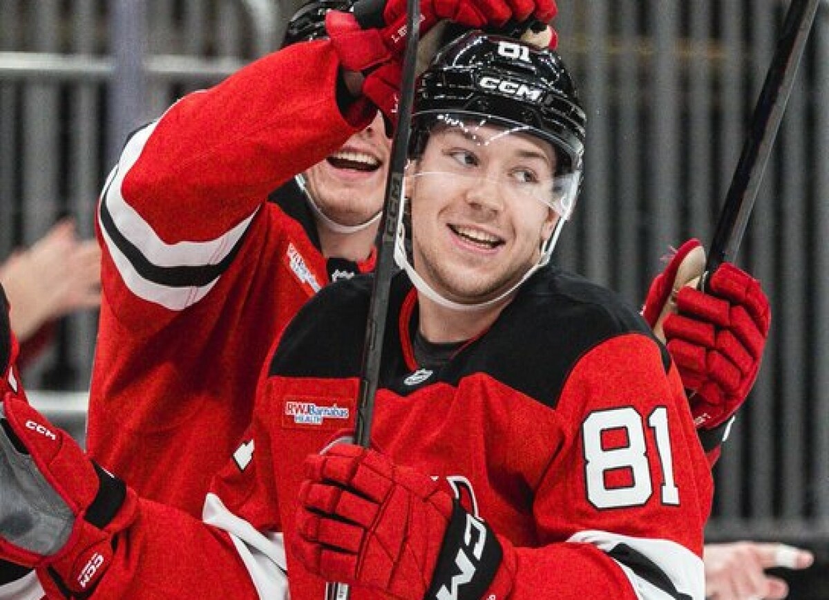     Фанов «Нью-Джерси» осчастливил первый гол Грицюка в НХЛ: его уже сейчас можно считать восходящей звездой