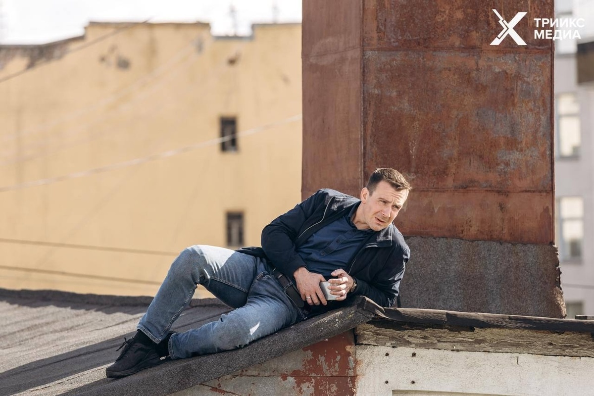 Кадры со съёмок "Невский-8". Все фото с официальной страницы ВК актёра Антона Васильева