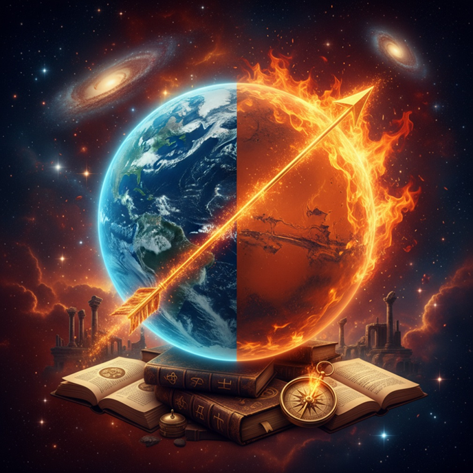 Переход Марса из Скорпиона в Стрельца