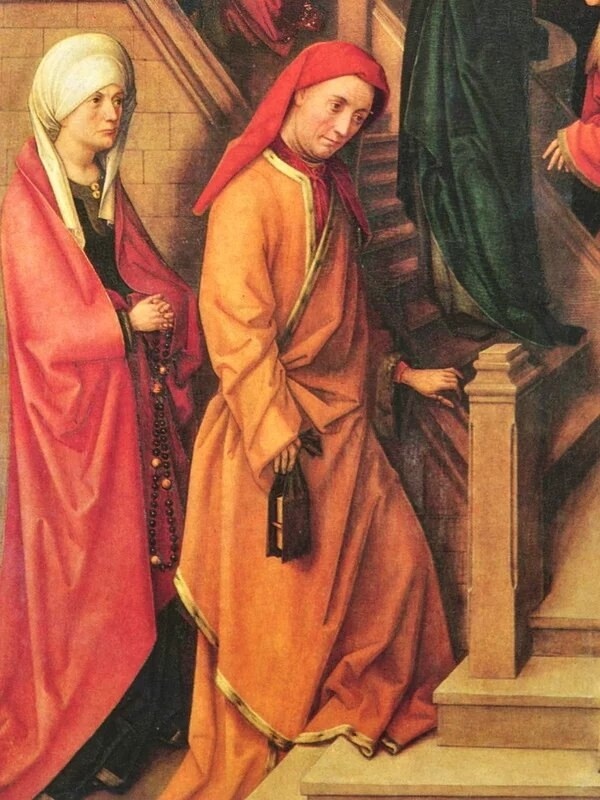 Фрагмент миниатюры из рукописи «Житие и деяния монсеньера святого Людовика». 1401-1500 гг. Национальная библиотека Франции.