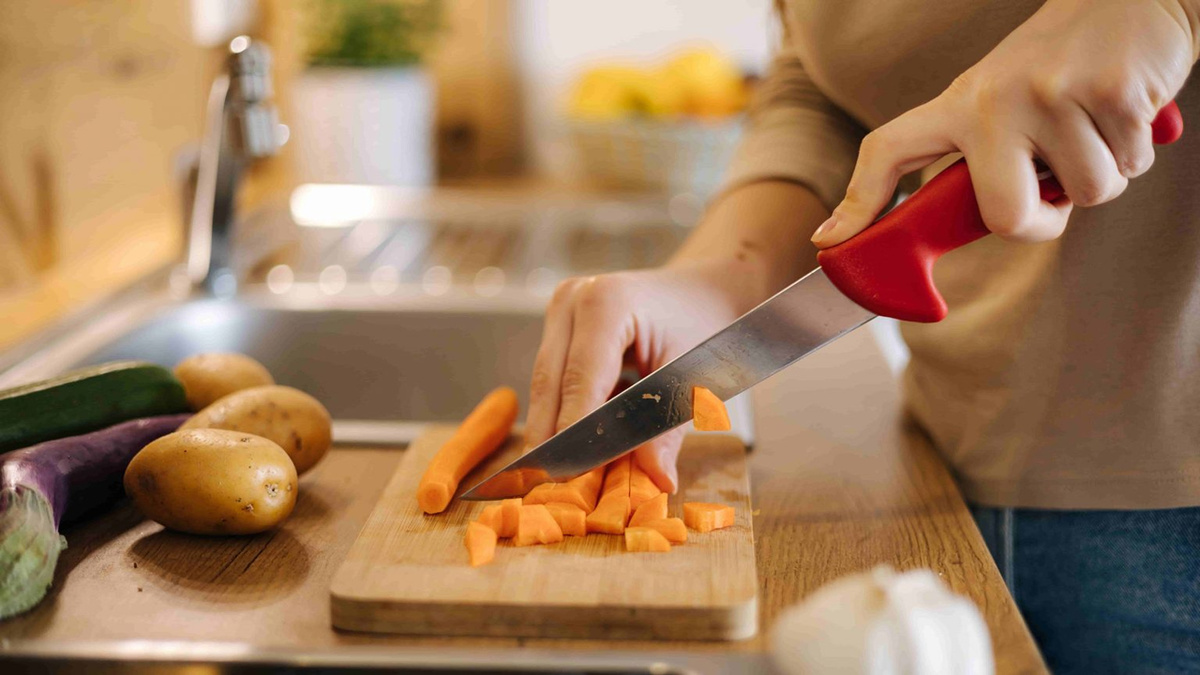 Нарежем и помоем сами
