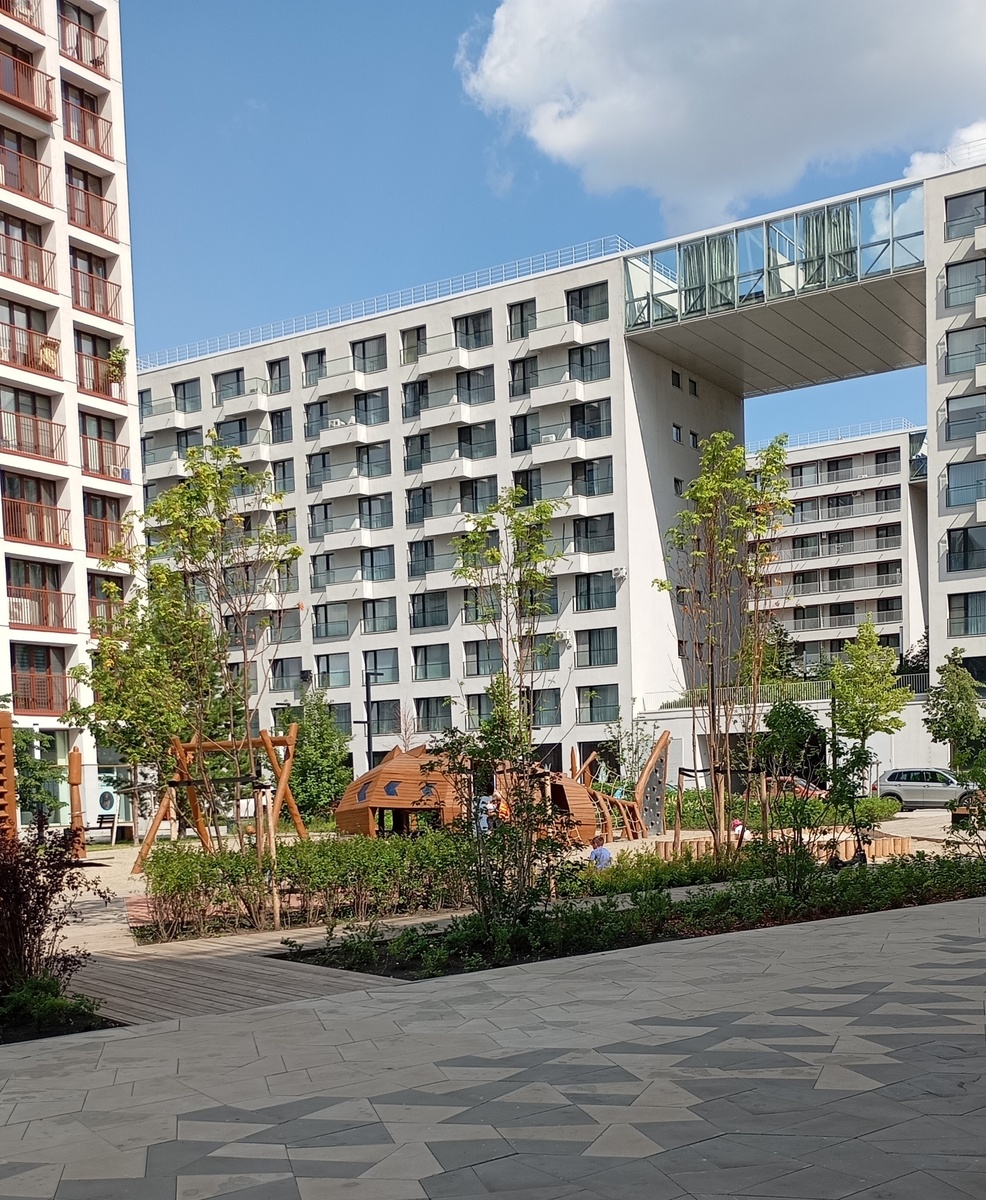 Микрорайон Европейский берег.