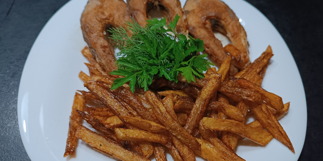 Жареный сазан