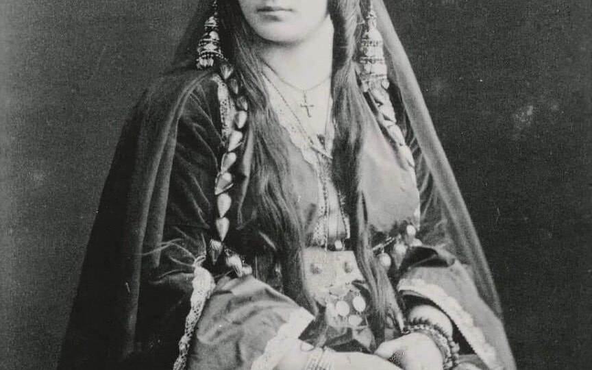 История одной фотографии | Армянская невеста из Нуха-Шемахского района