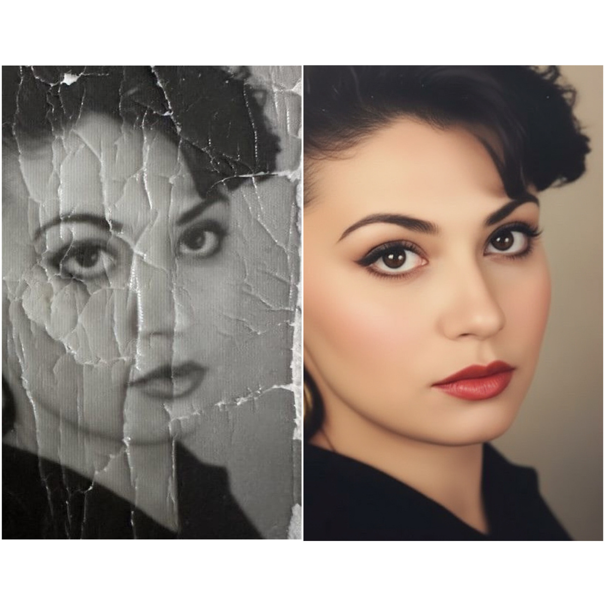 Улучшить старые фото через удобный телеграм бот бесплатно 