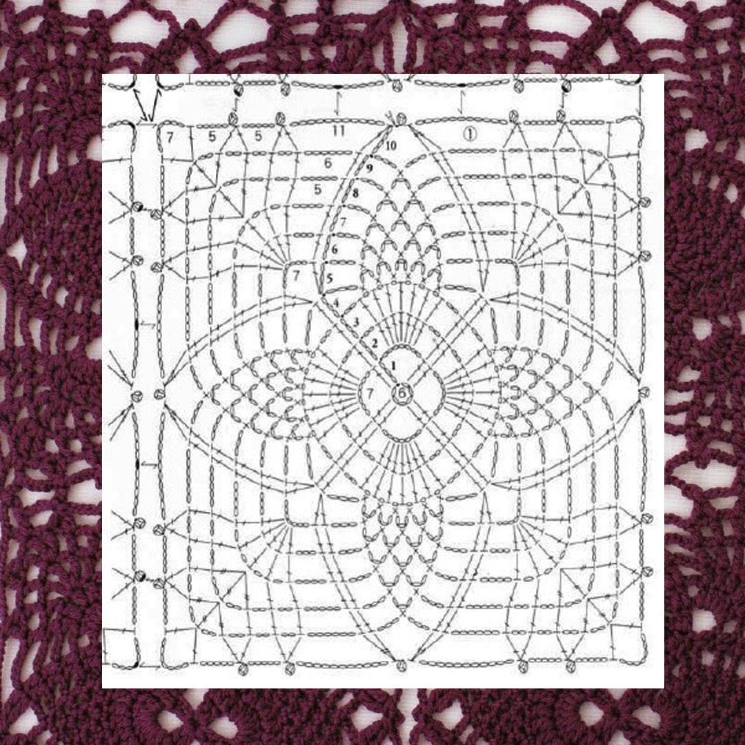 из японского журнала 編んでみようシリーズ