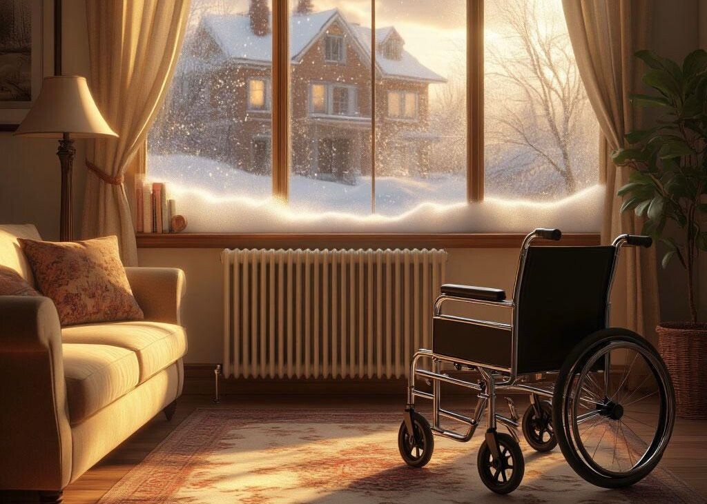 Зима. Нейросеть Алиса.