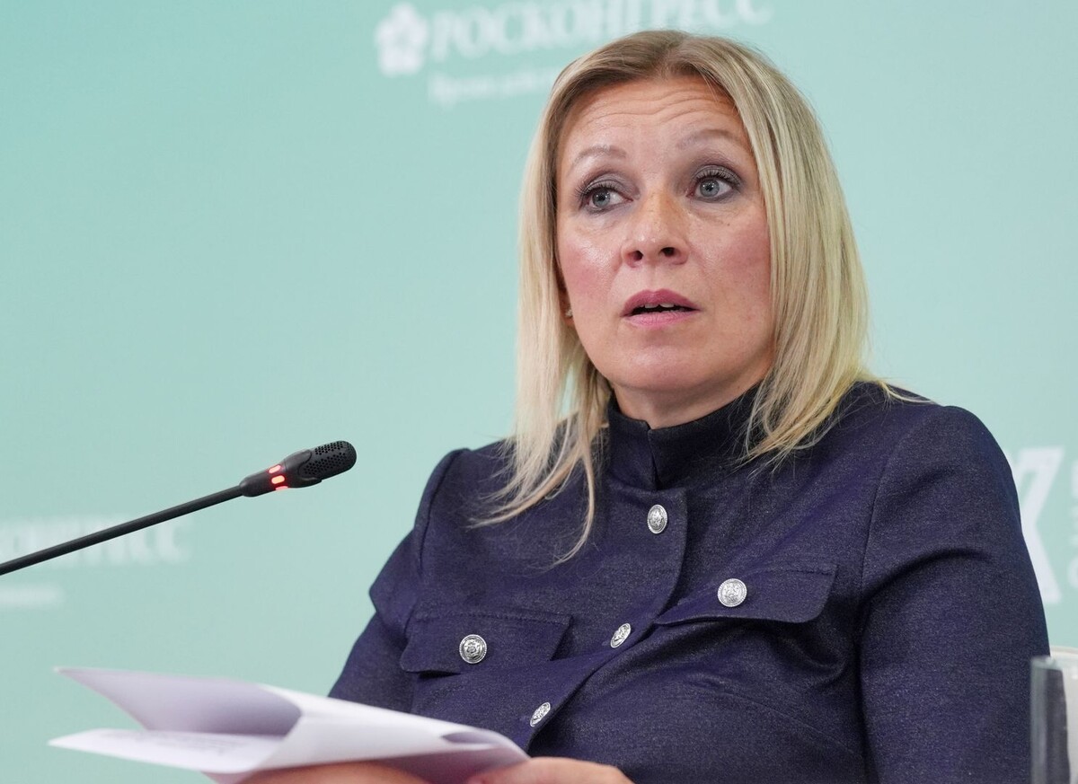    Официальный представитель МИД РФ Мария Захарова / Источник: © ИЗВЕСТИЯ/Андрей Эрштрем