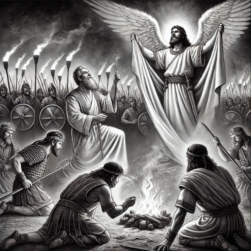 Когда ангел Божий явился ему, Гедеон не поверил своим ушам: