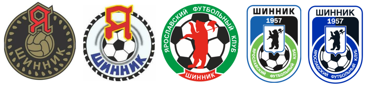 Культовые логотипы футбольного клуба «Шинник» – с 60-х годов и до сегодняшних дней