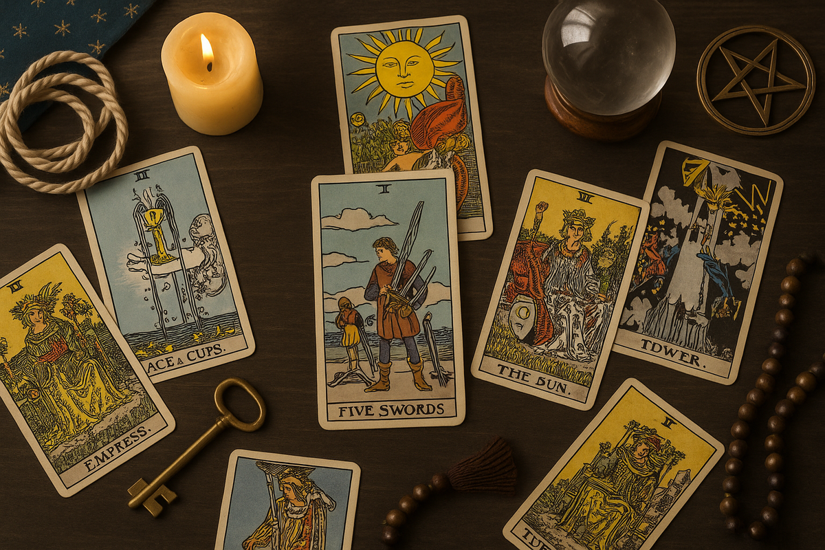 Старшие и младшие арканы Таро в раскладе