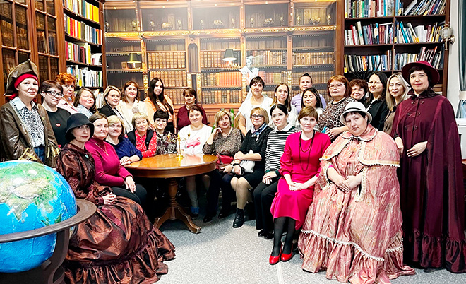 
Участники третьего слёта креативных библиотекарей «Завтра и послезавтра» в Кунгуре