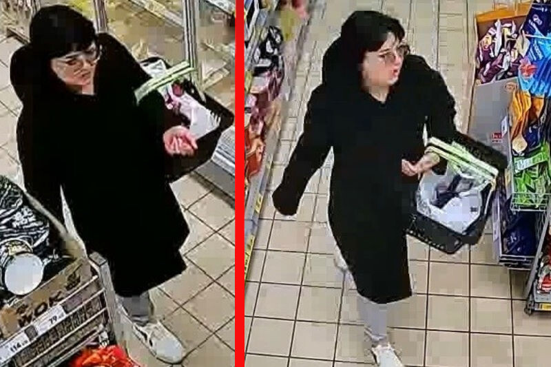    Скриншоты подозреваемой с кадров видеозаписи (предоставлены Межмуниципальным отделом МВД России «Камышинский»)