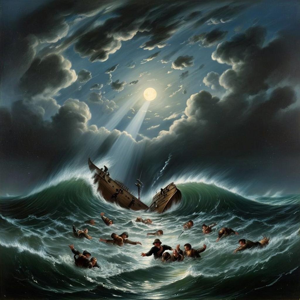 Великий шторм 1703 года. Разорвавшаяся симфония хаоса: ветер силой в 120 миль в час, пожирающий целые флотилии