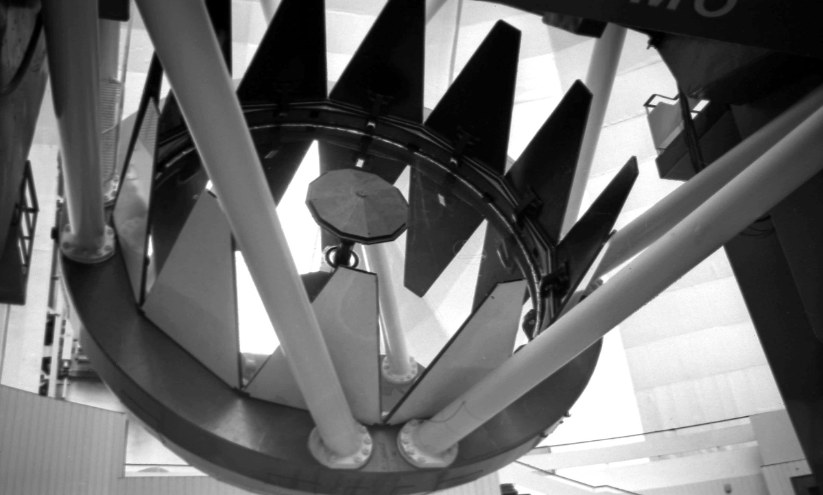 Главное зеркало БТА после алюминирования