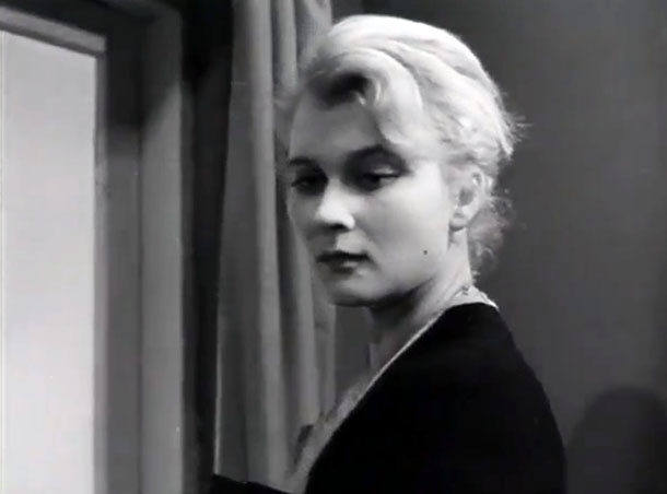 Татьяна Гаврилова. Кадр из фильма «Молодая любовь»