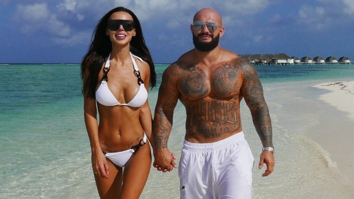 Оксана Самойлова и Джиган. Фото из открытого источника