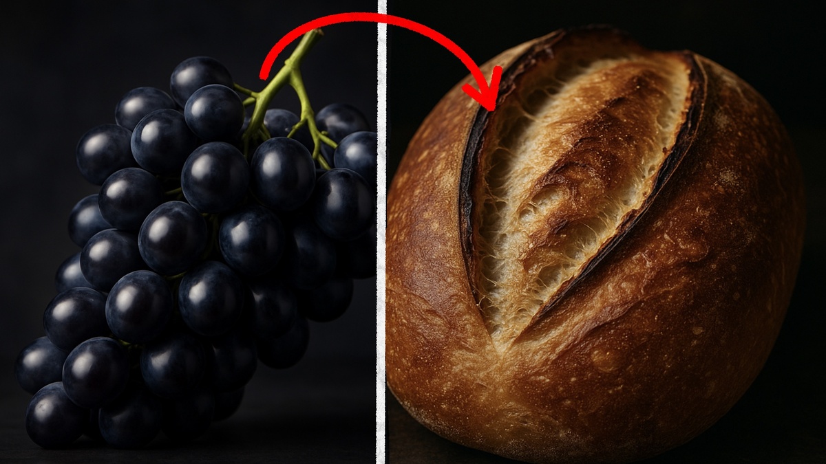 Как превратить виноград в хлеб. 