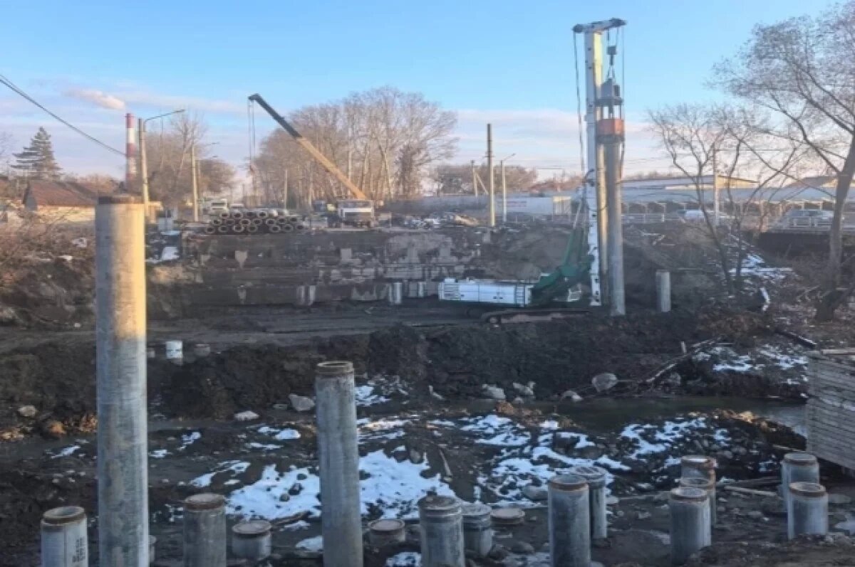    Капремонт моста через реку Тула в Новосибирске перешел на новый этап