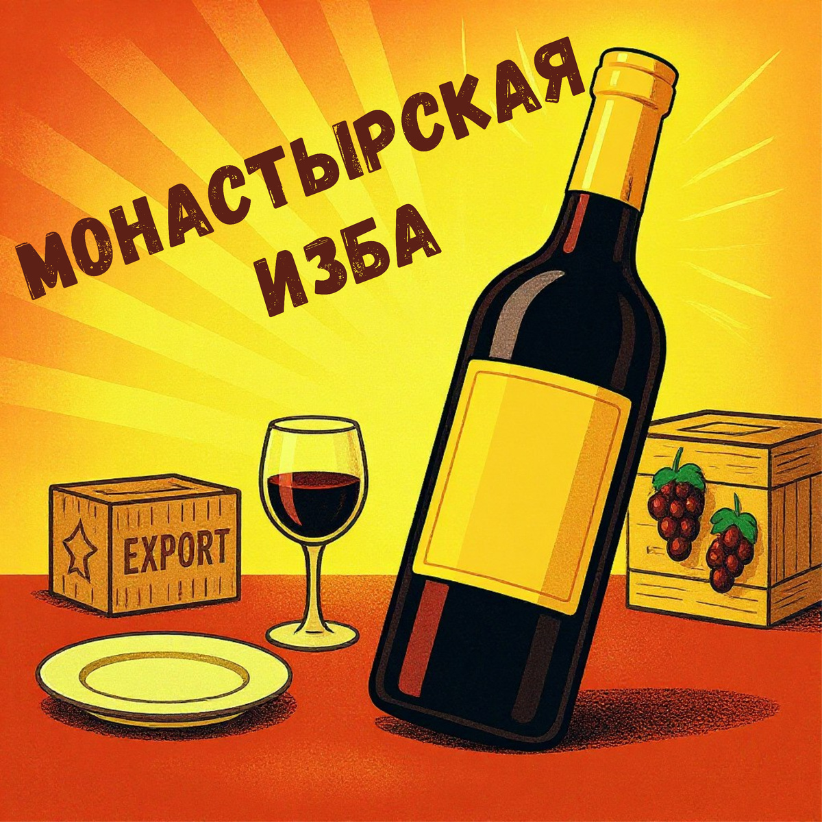 Монастырская изба: как болгарское вино покорило советские столы!