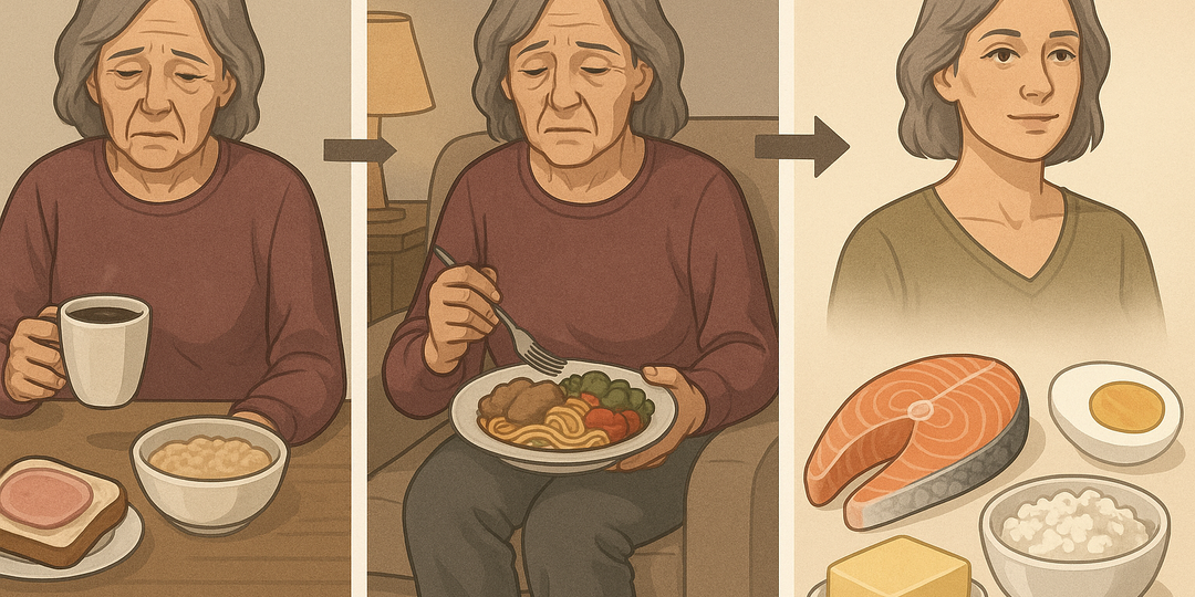 После 50 ваше тело не прощает 3 “безобидных” ошибки в питании. Вы сами десятикратно ускоряете процесс старения