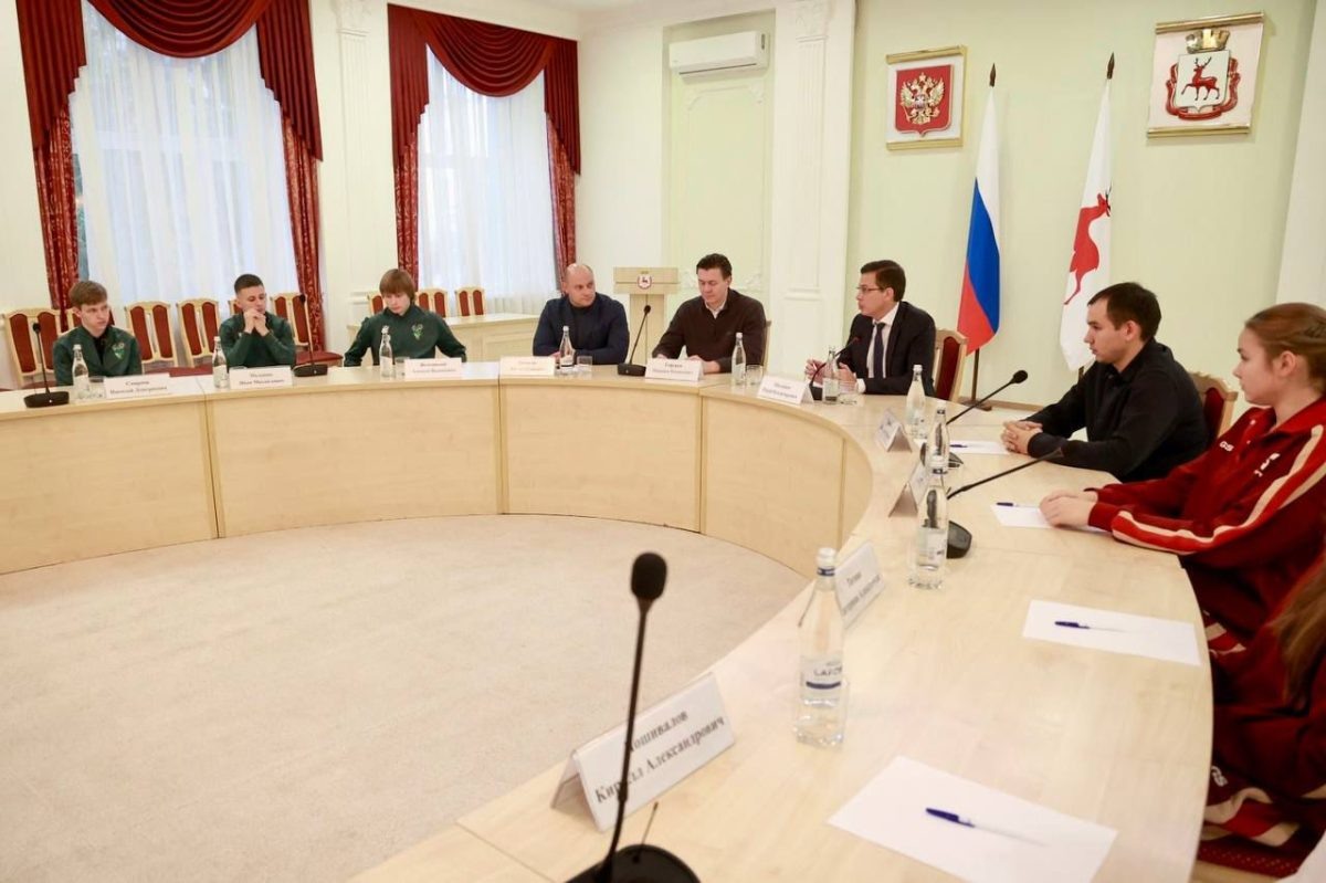    На встрече присутствовали игроки шести нижегородских спортивных клубов