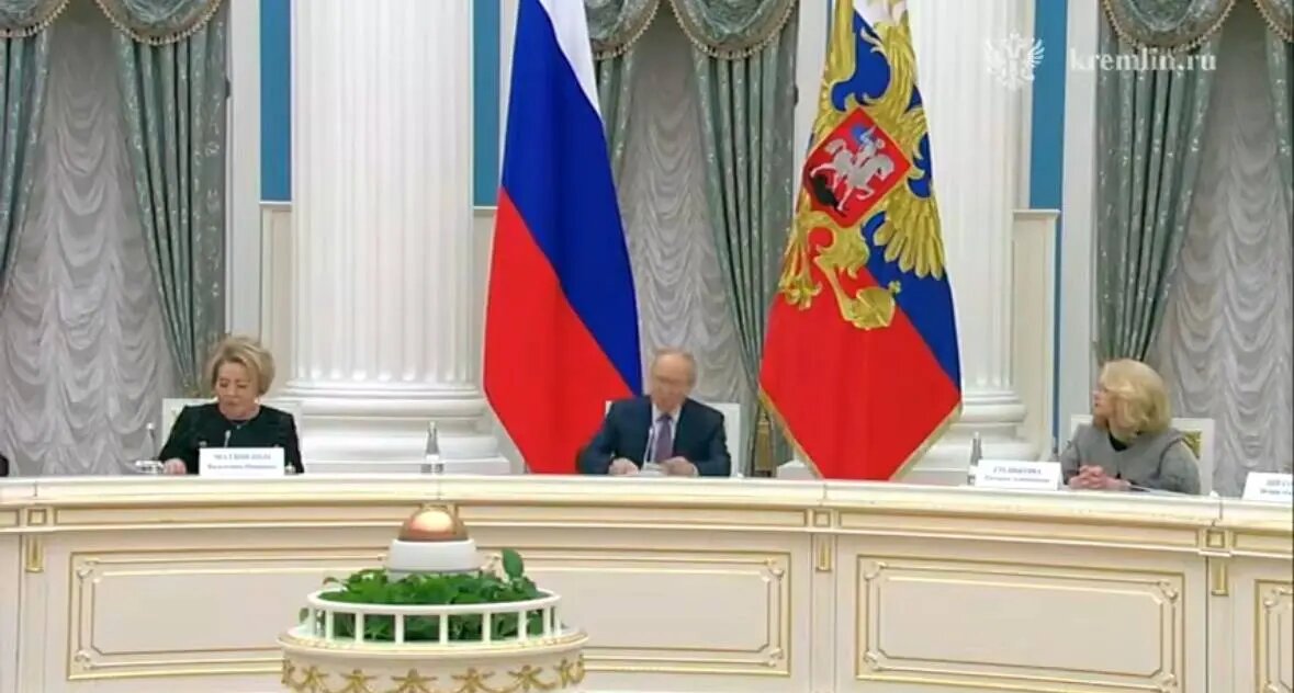    Фото: скриншот видео пресс-службы Кремля