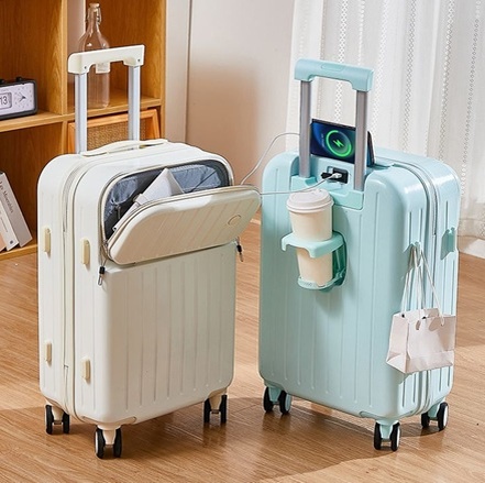 Умный чемодан с USB-зарядкой