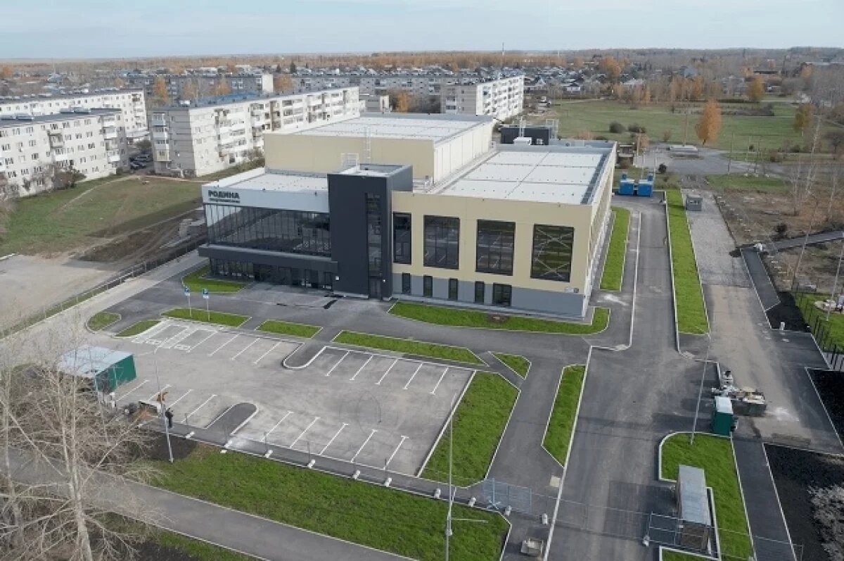    В Богдановиче готовится к открытию новый спортивный центр