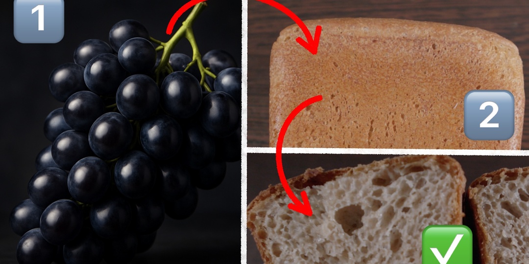 Превращение винограда в хлеб: технология приготовления закваски и выпечки.