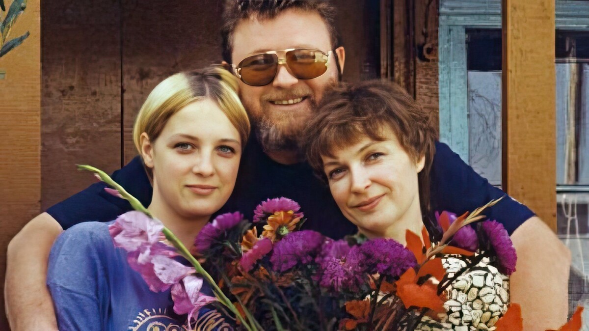 Михаил Евдокимов, Галина Евдокимова и дочь Анна / фото из открытых источников