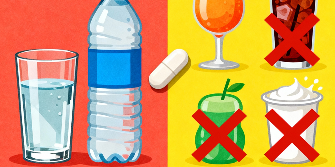 Чем можно и категорически нельзя запивать таблетки? Не все жидкости одинаково полезны