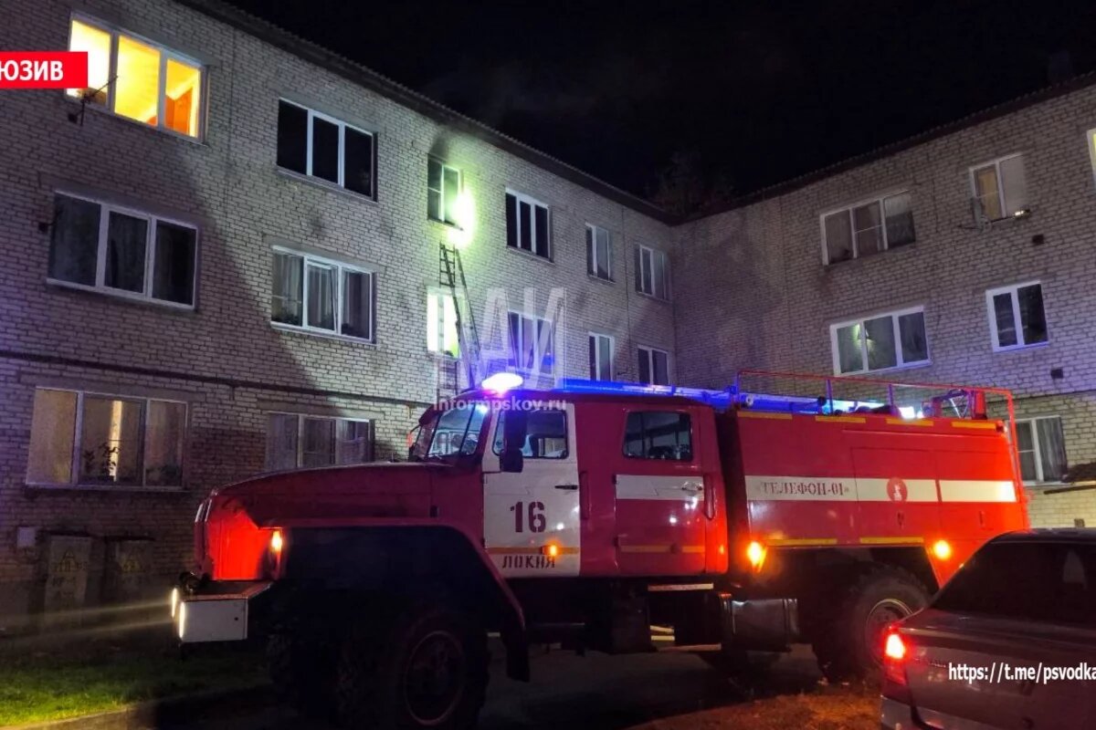    Пенсионер погиб на пожаре в квартире в Локне
