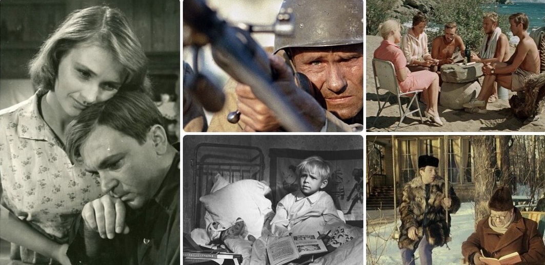 фотоколлаж к тесту - Угадайте советского актера по трем фильмам, в которых он снимался.