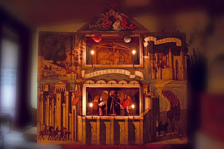 Вифлеемский ящик, он же - рождественский вертеп