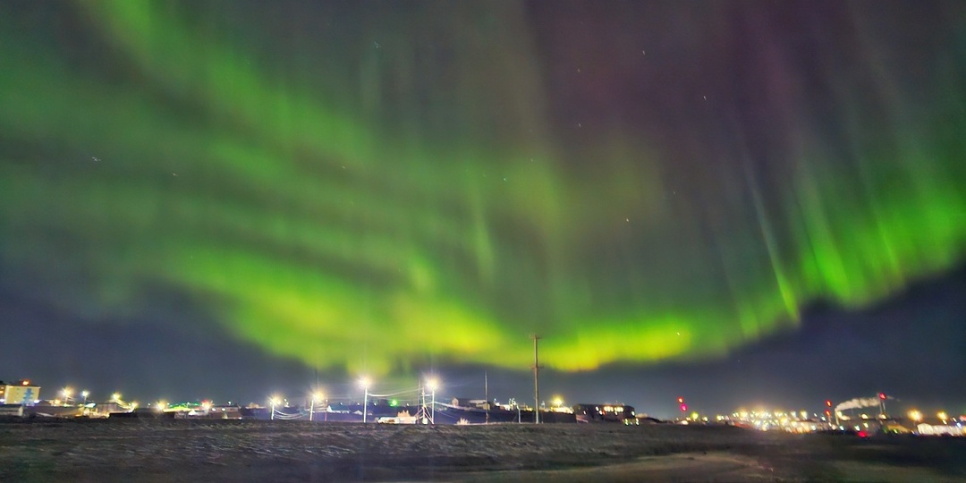 Северное сияние как награда за плохое поведение