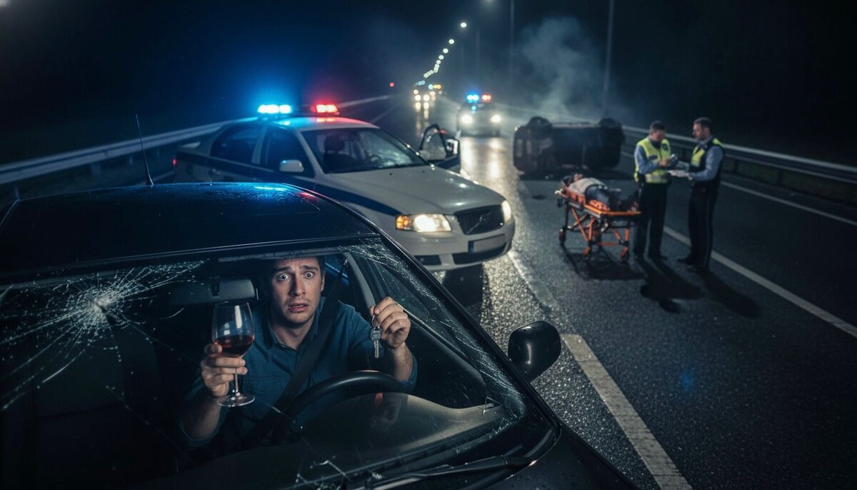 Опасность вождения в нетрезвом виде