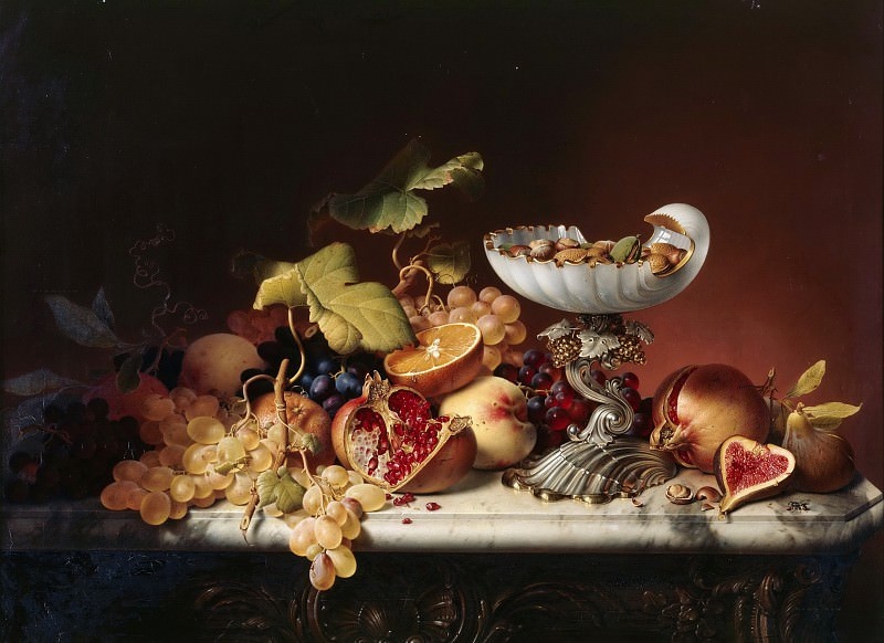 Иоганн Вильгельм Прейер – Натюрморт с фруктами